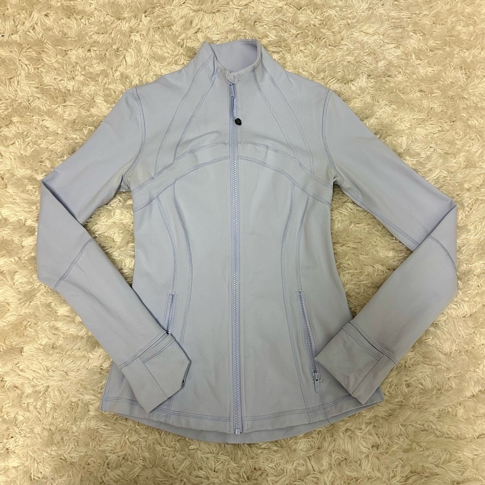 Pastel Blue Define Jacket Gem